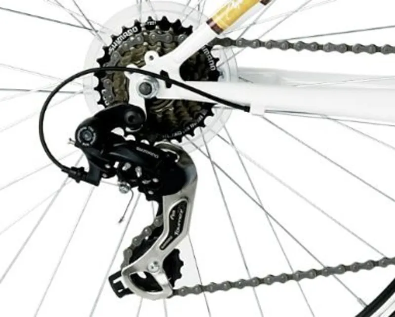 Viking Companion 26 Inch Wheel Tandem Bike White-4